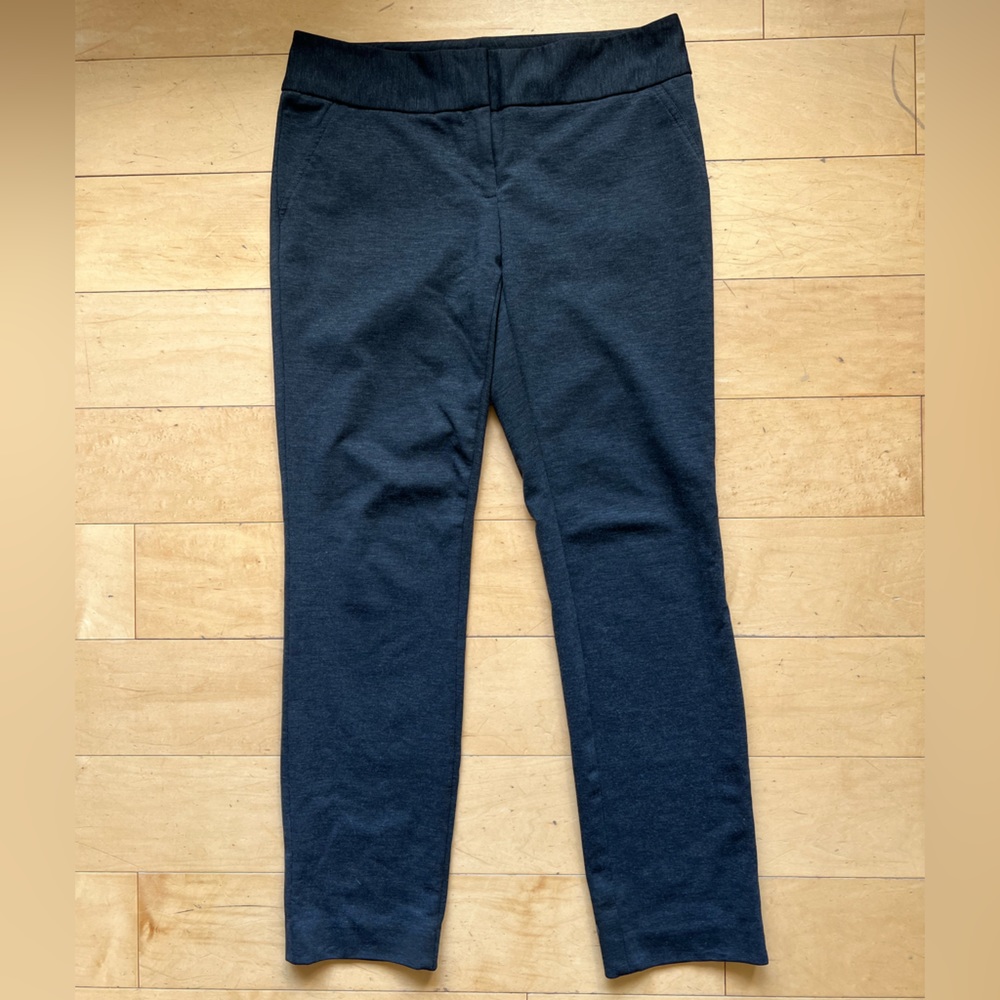 Vince Camuto Gray Dress Pants, Size 6, stretch, straight leg, boot cut, classic